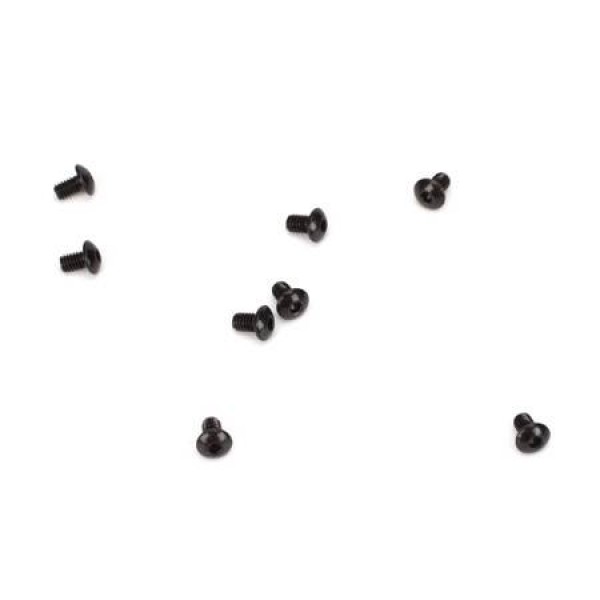 ECX RC Button Head Screws, 2.5x4mm (8)