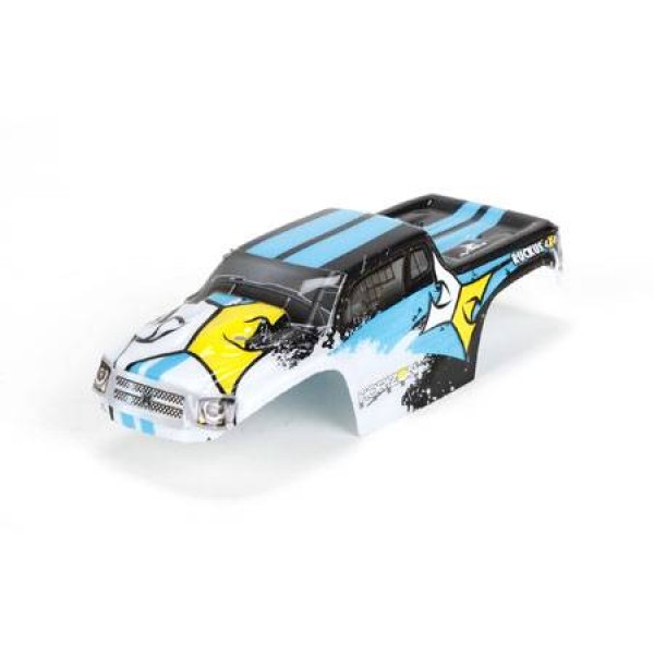 Body Set, Decorated, Blk/Wht: 1:24 Ruckus