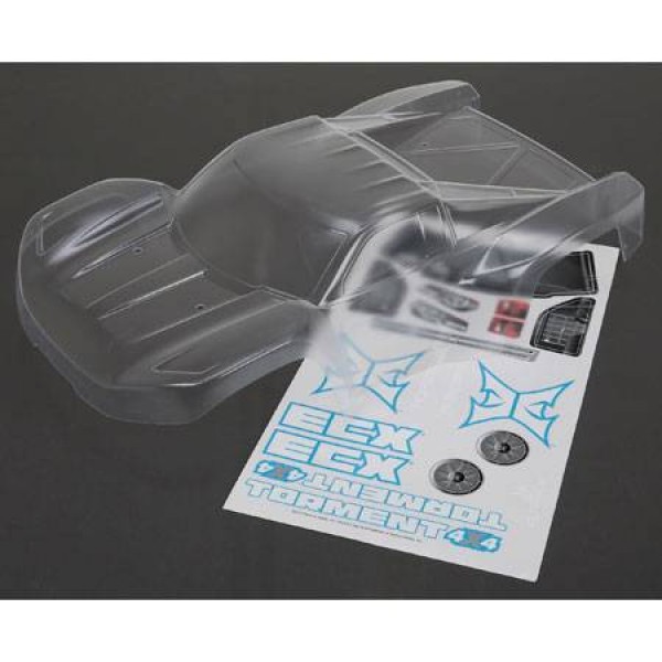 ECX RC !!! Body, Clear (1/10 2wd & 4wd T)