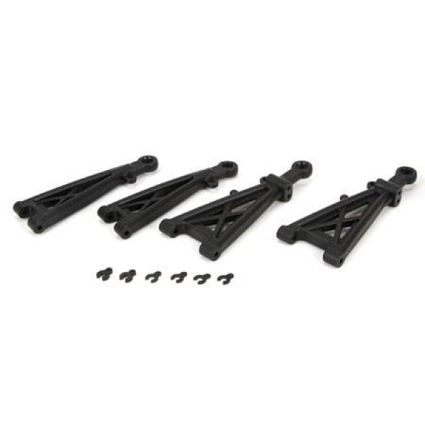 ECX RC Front Suspension Arm Set (ECX 1/10 4WD) (2)