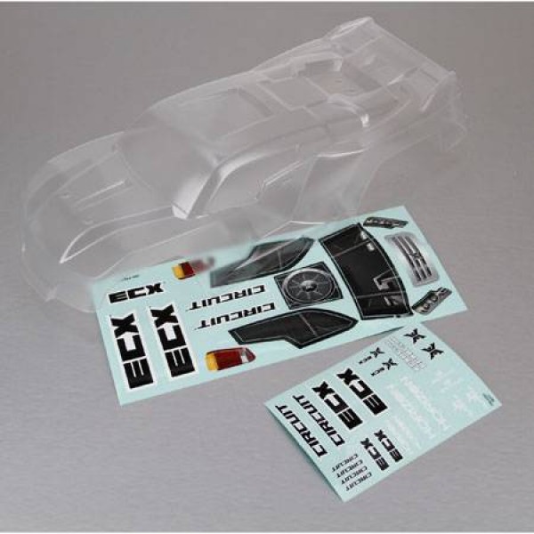 ECX RC Body, Clear (1/10 2WD Circuit)