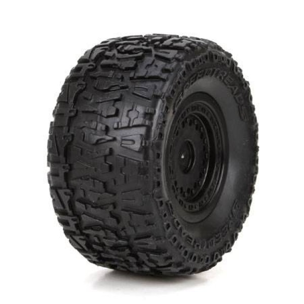 ECX RC Front/Rear Premounted Tire (1/18 4WD Ruckus) (2)