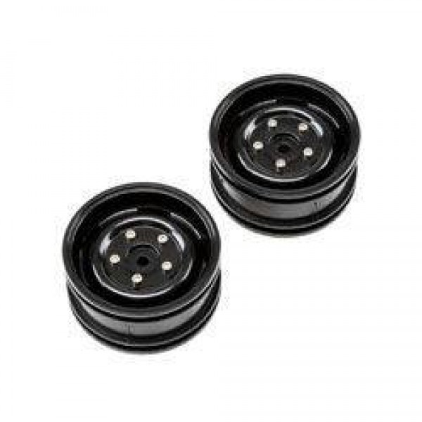 ECX RC 1.9" Wheels, Black (1.9 Barrage Kit/RTR) (2)