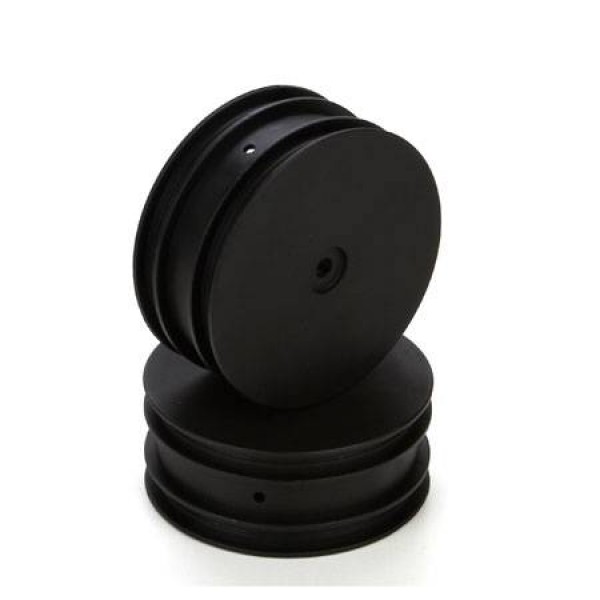 ECX RC Front Wheel, Black (1/10 2WD Boost) (2)