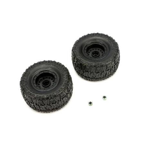 PreMnt Frnt Tire 2 Black: Smash