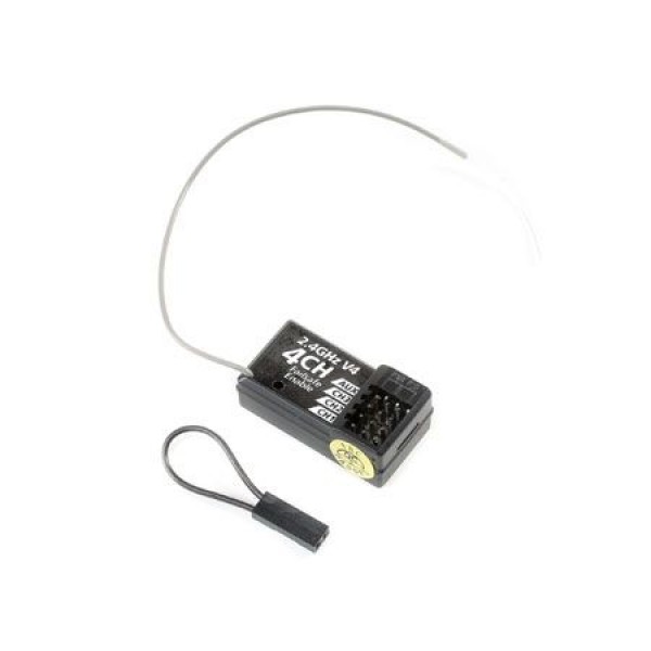 ECX RC 2.4GHz Receiver WP,4-Channel V4
