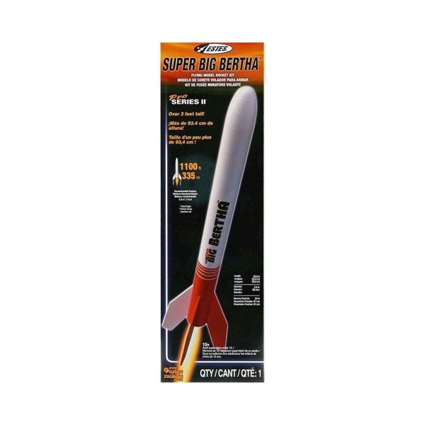 Estes Super Big Bertha Rocket Kit Skill Level 5