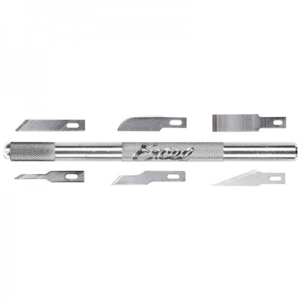 Excel Hobby Blade Corp K1 Light Duty Knife (6 Blades)