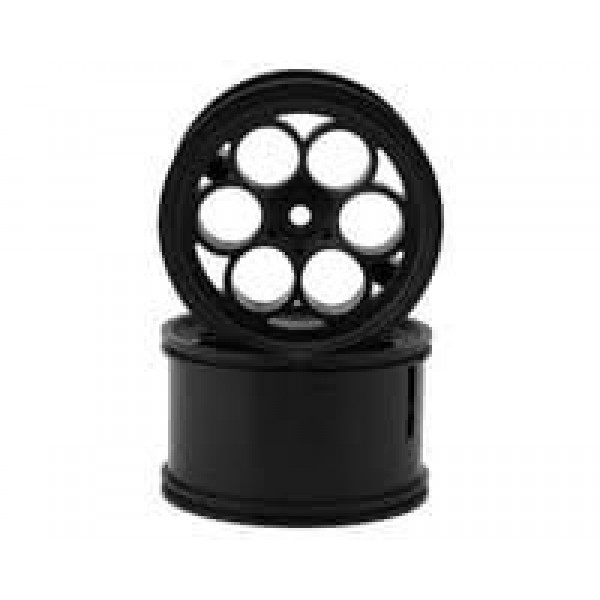 eXcelerate Looper Drag Racing Rear Wheels (Black) (2) (Narrow) w/12mm Hex