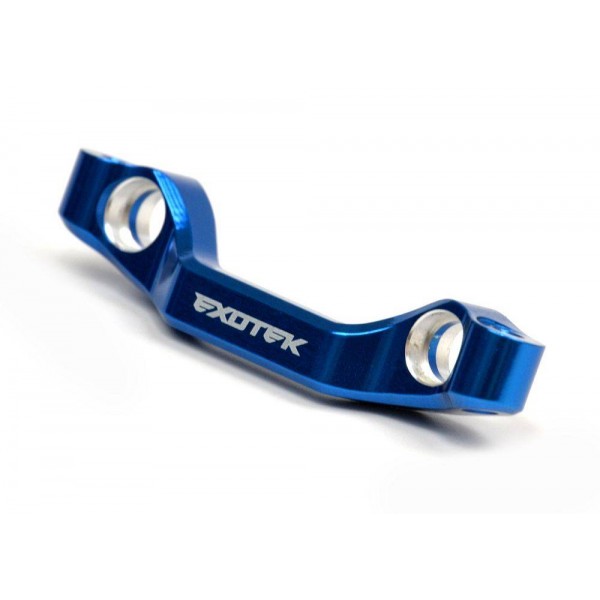 7075 Center Diff Bulkhead, Blue RC10B64