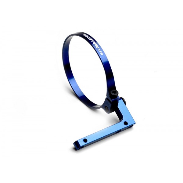 Exotek Racing 1/8 EXO Fan Mount, V2 Clamp on Set, for 1/8 Trucks and Buggies BLUE