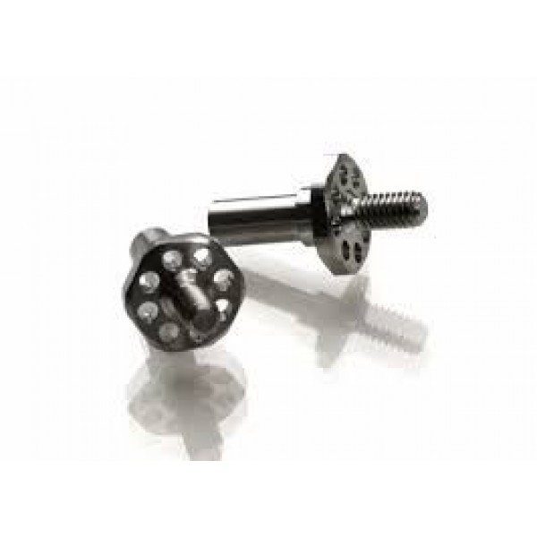 Exotek Racing TLR 22 Titanium Drag Racing Wide Front Axle Set (2)