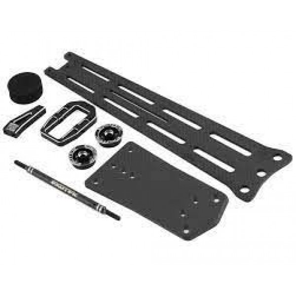 Exotek Racing Pro Single Wheel 3mm Carbon Wheelie Bar Set (Drag Slash)