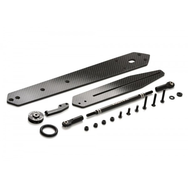 Exotek Racing TLR 22S Carbon Fiber Adjustable Wheelie Bar Set