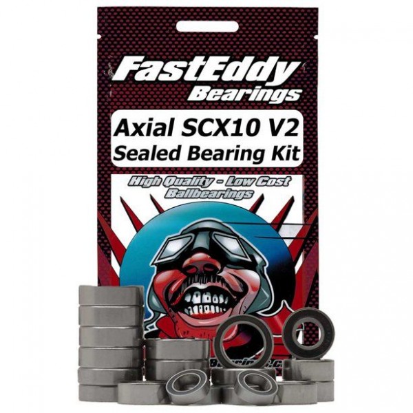 Fast Eddy Bearings Axial SCX10 II V2 Bearing Kit