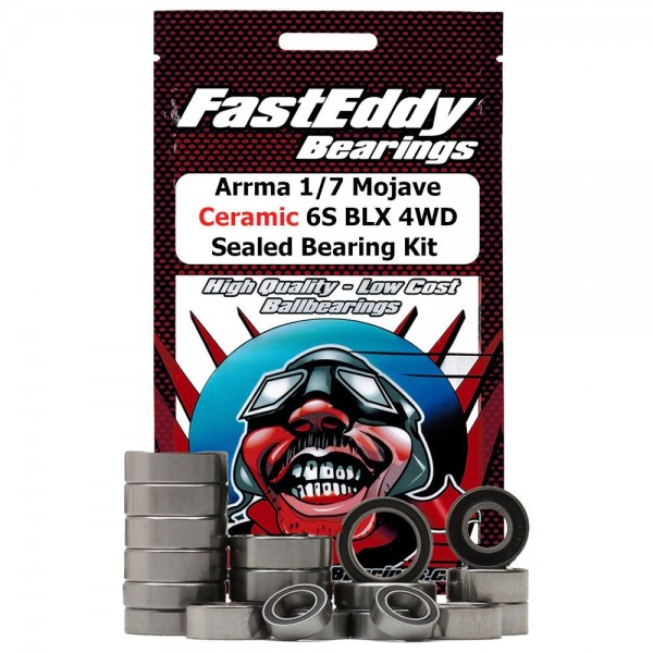 FastEddy Bearings Ceramic Sealed Bearing Kit (1/7 Mojave 6S BLX 4WD)