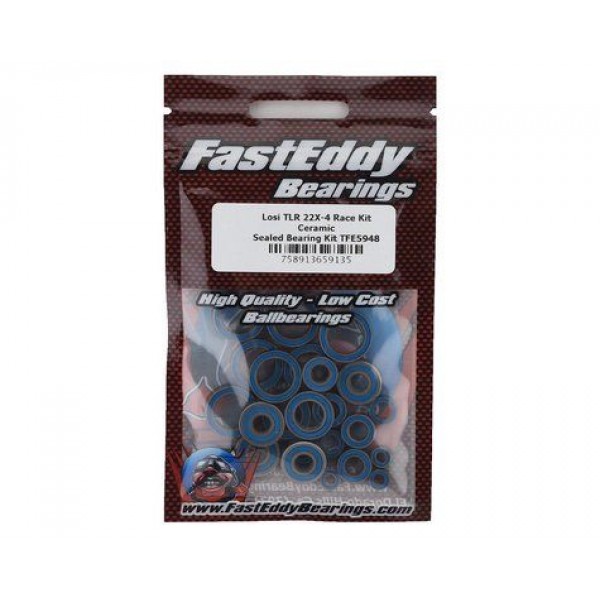 Fasteddy Bearings Losi TLR 22X-4 Race Kit Ceramic Sealed Bearing Kit