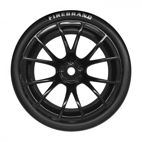 Firebrand RC Hustler RS Mounted CarpetMuncher On-Road Tires (4)