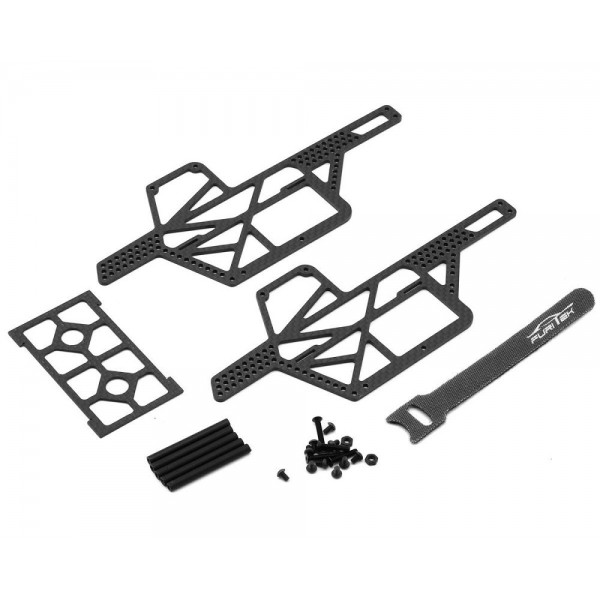Furitek TRX-4M Rampart Monster Truck Frame Conversion Kit (Carbon)