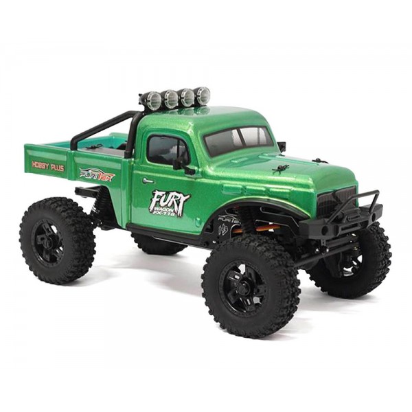 Furitek FX118 Fury Wagon 1/18 RTR Brushless Rock Crawler (Green)