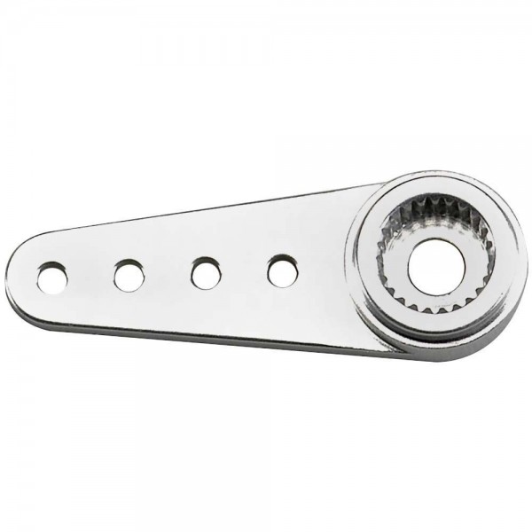 Futaba 1" Single Silver Aluminum Standard Servo Horn, 25 Spline