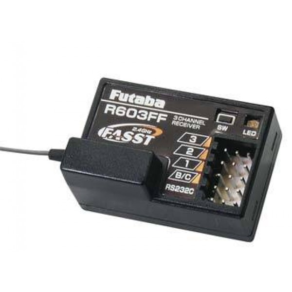 Futaba R603FF FASST 3-Channel 2.4Ghz Receiver