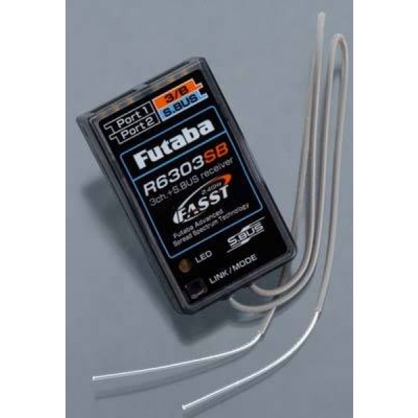 Futaba R6303SB 3-18 Channel FASST 2.4GHz S.Bus Micro Receiver