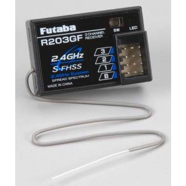 Futaba 2.4GHz S-FHSS Reciever 3-Channel 3PRKA