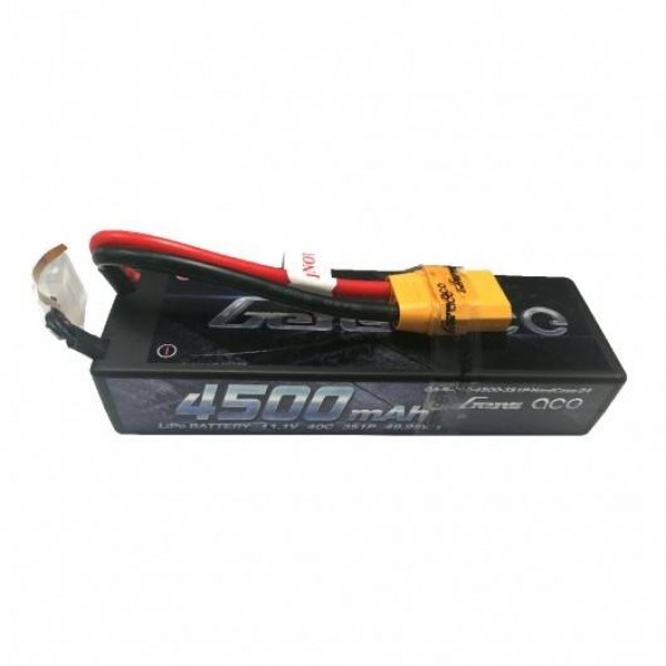 Gens Ace HardCase Battery with XT90 Plug, 4500mAh/11.1V/40C/3S1P