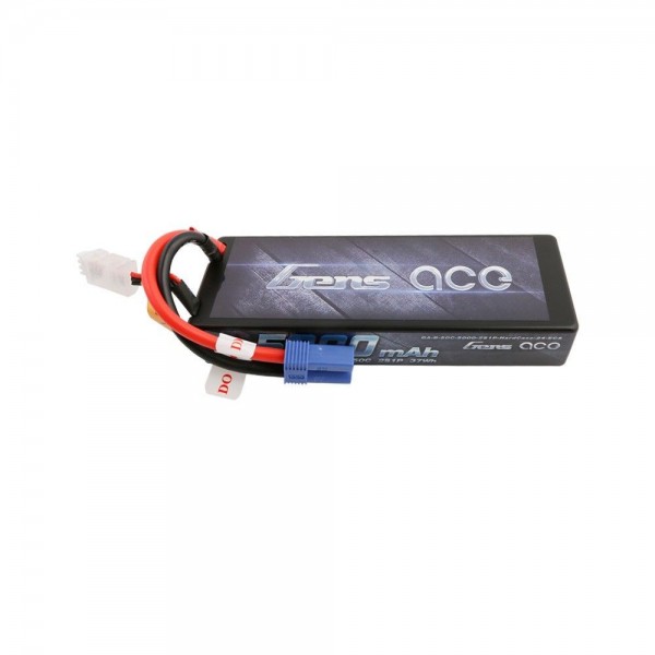 GenGens ace 5000mAh 7.4V 50C 2S1P HardCase Lipo Battery Pack 24# with EC5 Plug