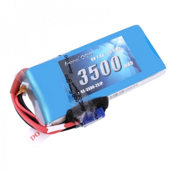 Gens Ace LiPo Battery 3500mAh 7.4V (2S)