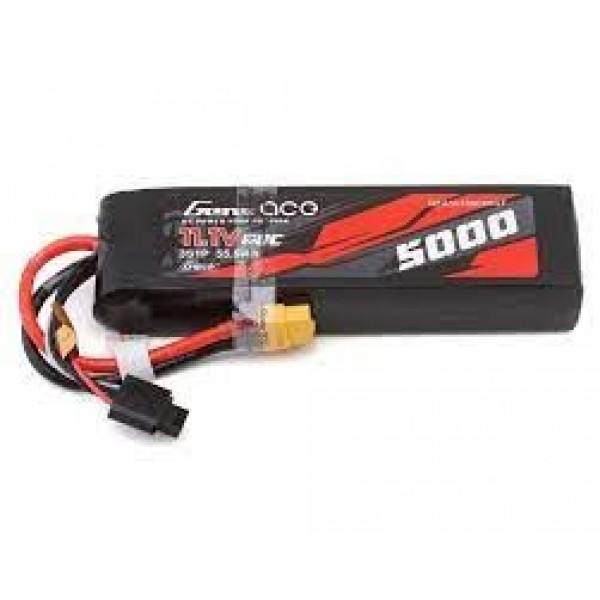 Gens Ace 3S LiPo Battery 60C (11.1V/5000mAh) w/XT60 Connector