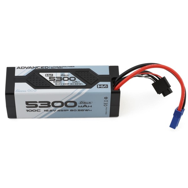 Gens Ace 15.2V LiHV Battery (5300mAh/4S/100C/EC5)