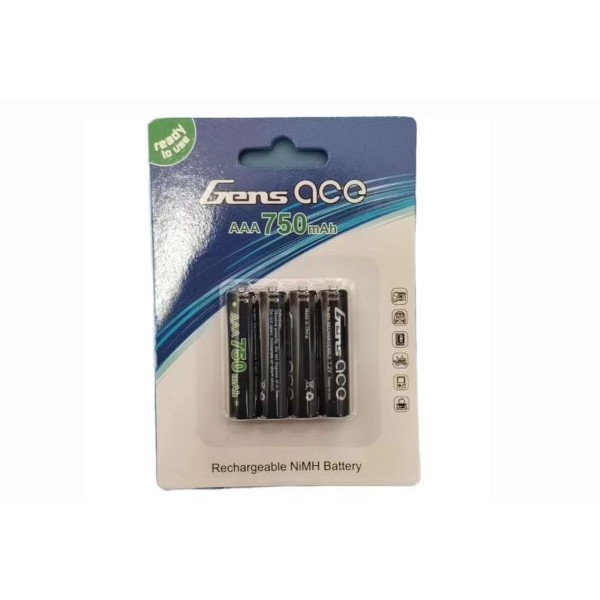 Gens Ace AAA 750mAh 1.2V Ni-MH Battery