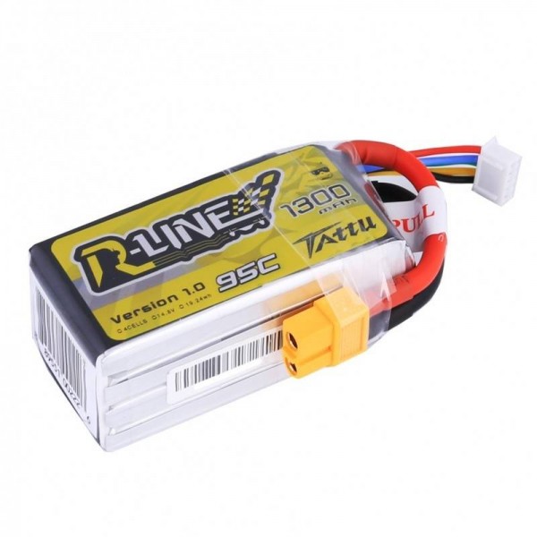 Gens Ace LiPo Battery 1300mAh 95C 14.8V (4S)