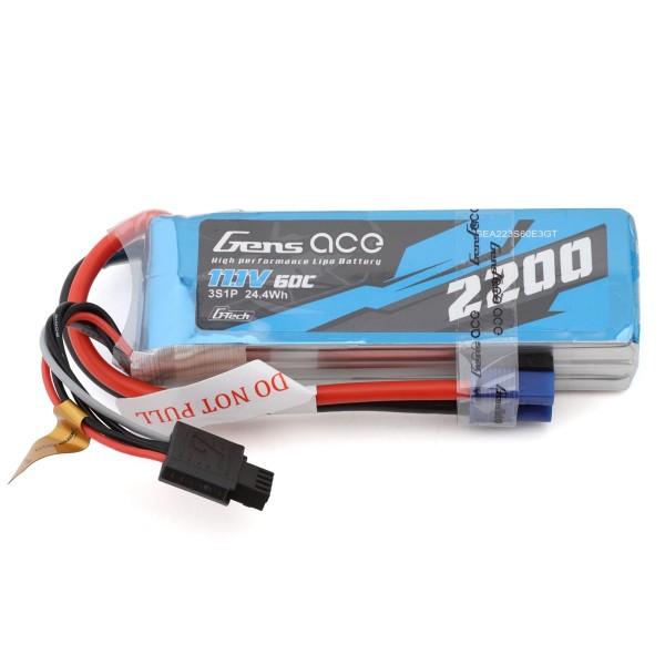 Gensace G-Tech Smart 3S Lipo Battery (11.1V/2200mAh/60C)