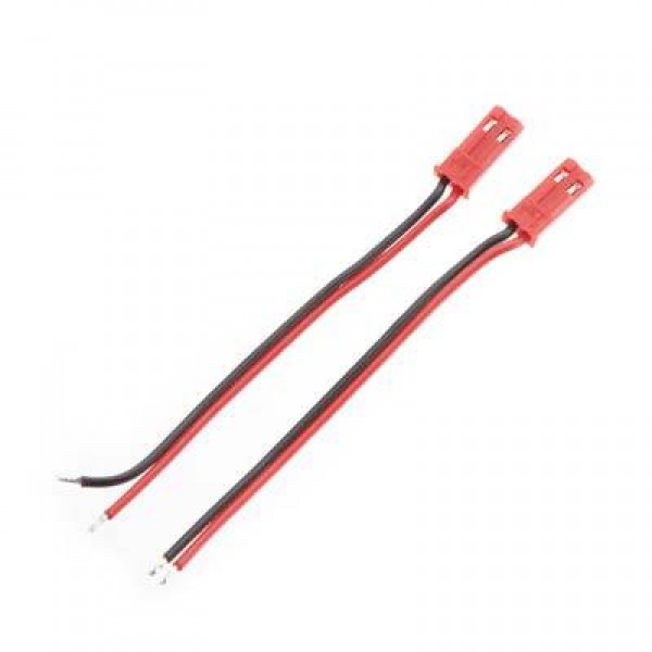 ElectriFly Male 2-Pin Red Conn (2)