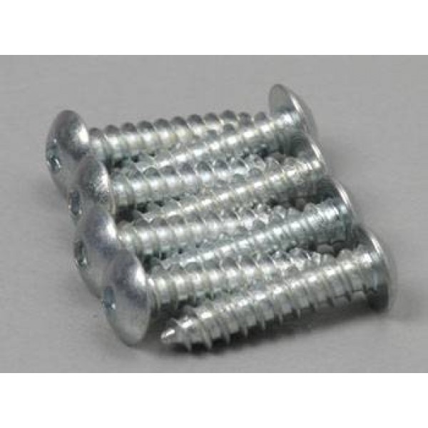 Button Head Sheet Metal Screws 4x1/2 (8)