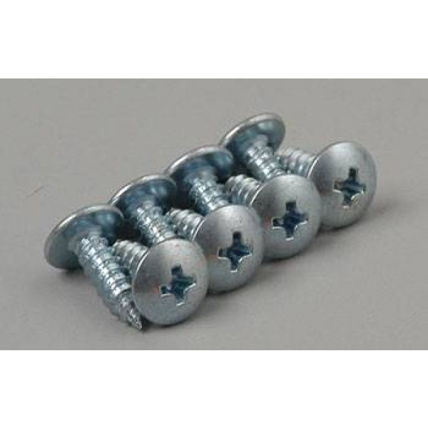 Great Planes Sheet Metal Screws, Phillips 8x1/2 (8)