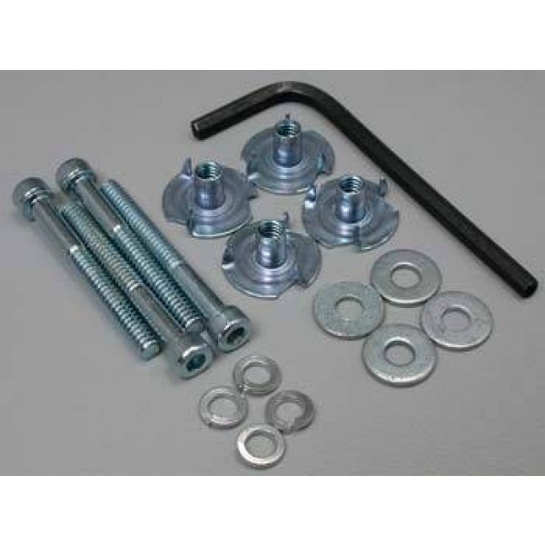 Great Planes Bolt Set/Blind Nuts 6-32x1-1/4