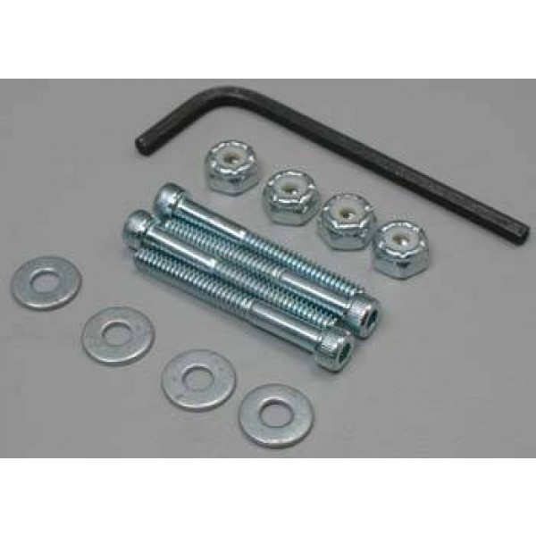 Great Planes Bolt Set/Locknuts, 6-32x1-1/4 (4) GPMQ3549