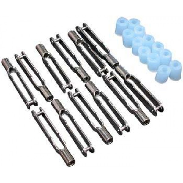 Steel Clevis 4-40 (12)