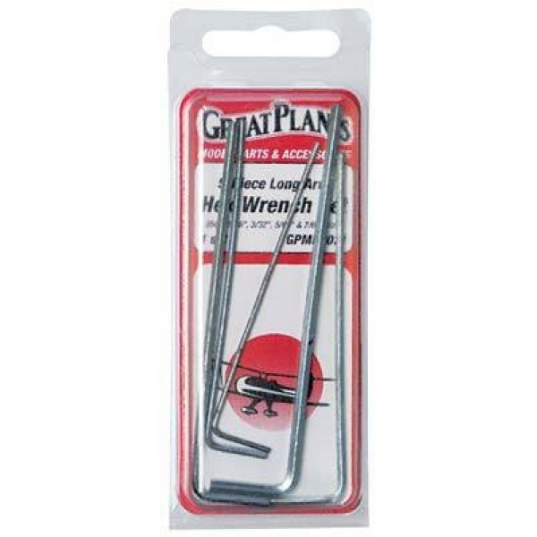 Long Hex Wrench Set (5)