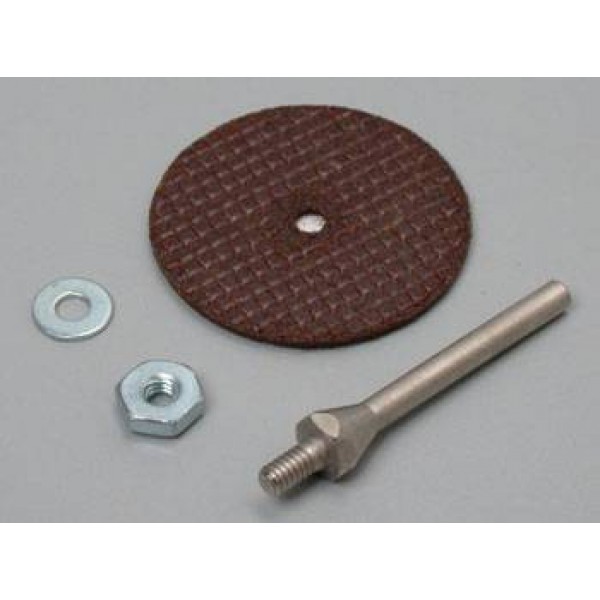 Great Planes Cut-Off Wheel 1-1/4, with Mandrel
