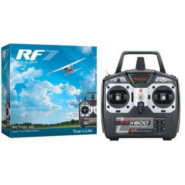RealFlight 7 w/Tactic TTX600