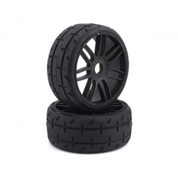 GRP GT TO1 Revo Belted Pre-Mounted 1/8 Buggy Tires (2)