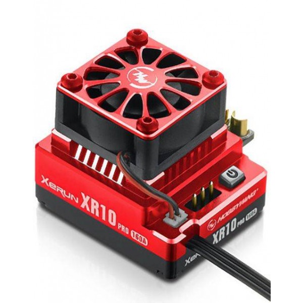 Hobbywing XeRun XR10 Pro, 160 Amp Brushless ESC - Red