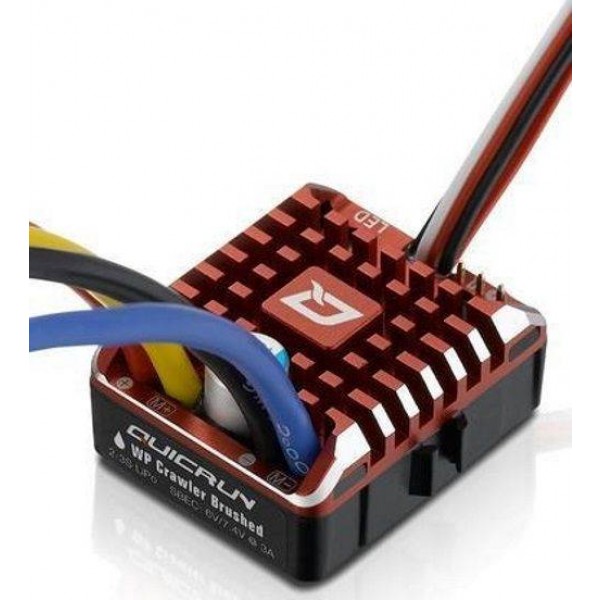 QUICRUN WP1080 Waterproof Rock Crawler Brushed ESC, (2-3S)