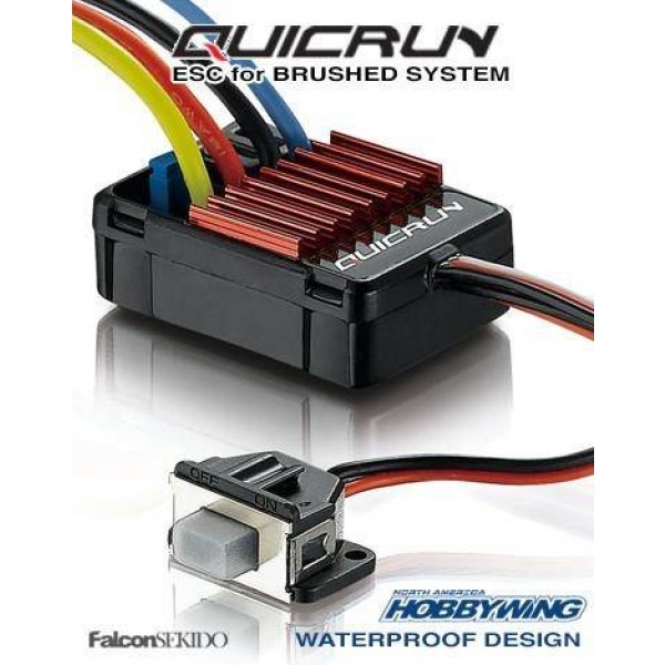 Quicrun 1625 Brushed ESC 1/18