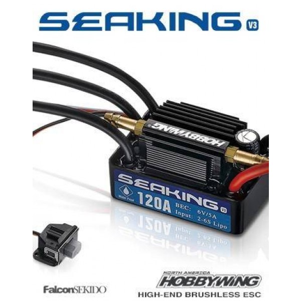 Hobbywing Seaking 120A Boat ESC